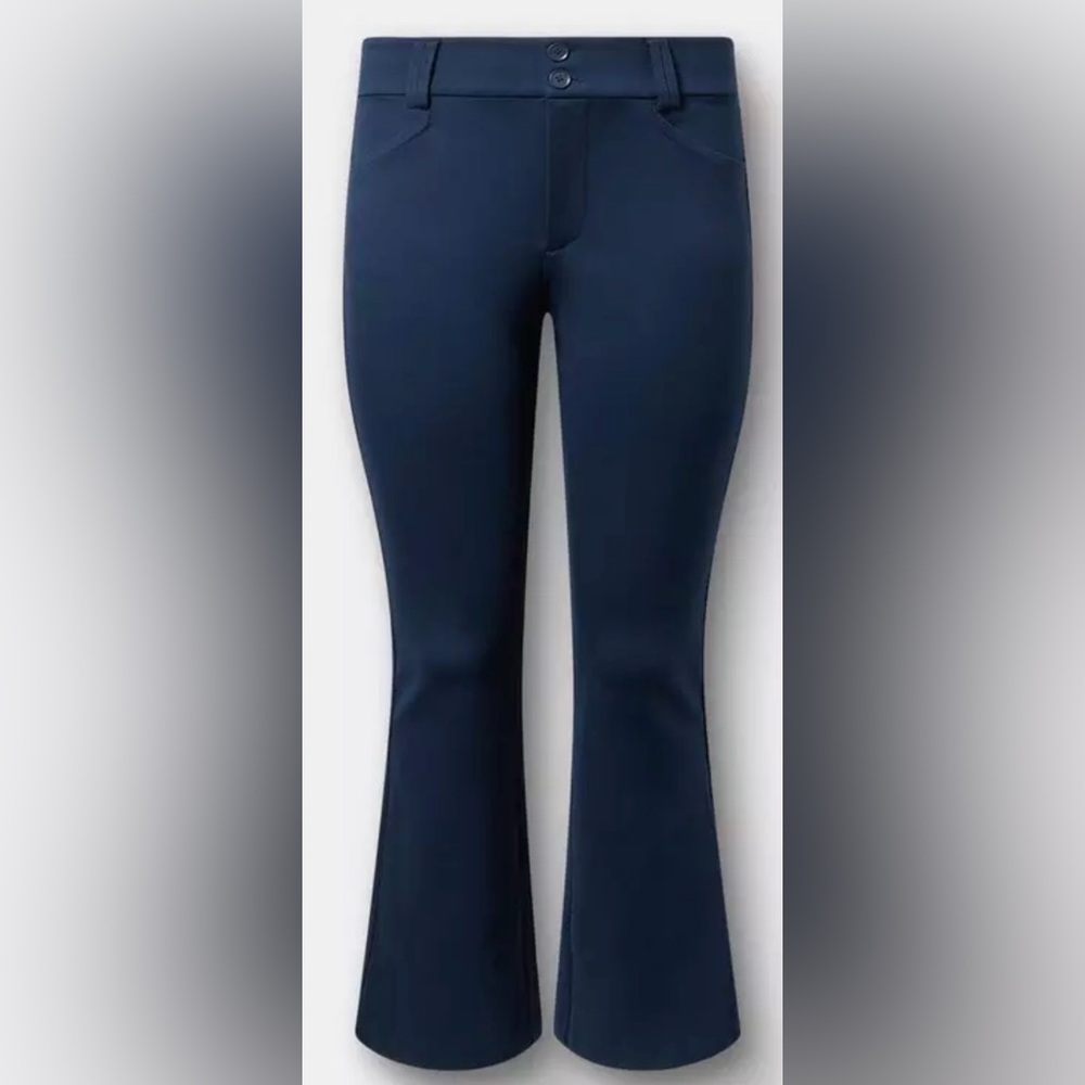 Torrid Navy Trouser Bootcut Ponte Pant - Picture 3 of 7